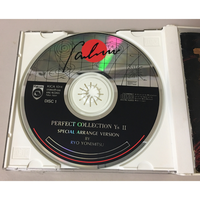 【CD】PERFECT COLLECTION Ys II（イースII） エンタメ/ホビーのCD(ゲーム音楽)の商品写真