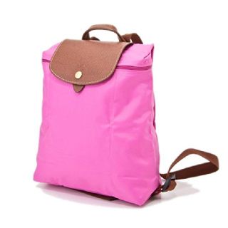 ロンシャン(LONGCHAMP)のLONGCHAMP リュック ピンク(リュック/バックパック)