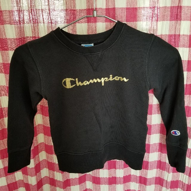 Champion(チャンピオン)のChampion　ブラック　120 キッズ/ベビー/マタニティのキッズ服男の子用(90cm~)(Tシャツ/カットソー)の商品写真