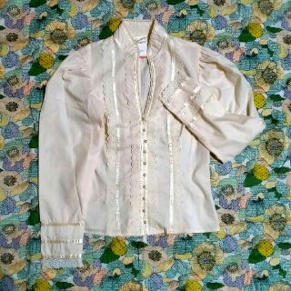 ガニーサックス(GUNNE SAX)の古着屋購入　GUNNE SAX ブラウス　(シャツ/ブラウス(長袖/七分))