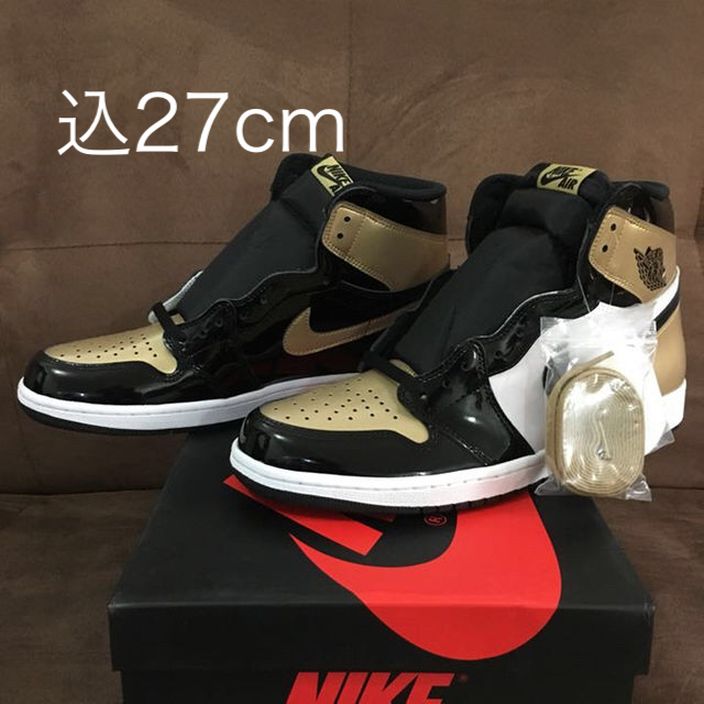 NIKE(ナイキ)の込 US9 NIKE AIR JORDAN 1 GOLD TOE メンズの靴/シューズ(スニーカー)の商品写真