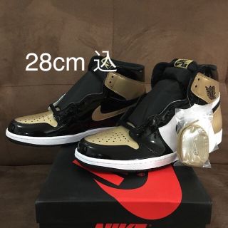 ナイキ(NIKE)の傷有 US 10 AIR JORDAN 1 GOLD TOE(スニーカー)