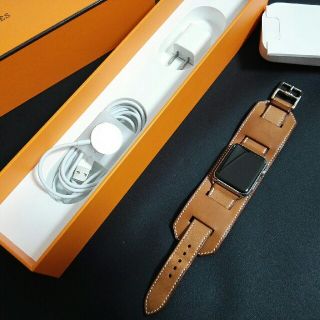 #345 apple watch ＊エルメス＊ ヴォー・バレニア（フォーヴ）カフ