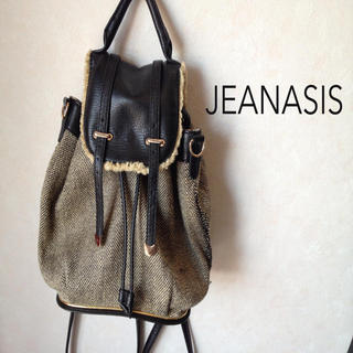 ジーナシス(JEANASIS)のJEANASIS 3way 巾着型Bag(リュック/バックパック)