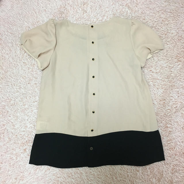 LAISSE PASSE(レッセパッセ)のレッセパッセ♡バイカラーブラウス レディースのトップス(シャツ/ブラウス(半袖/袖なし))の商品写真