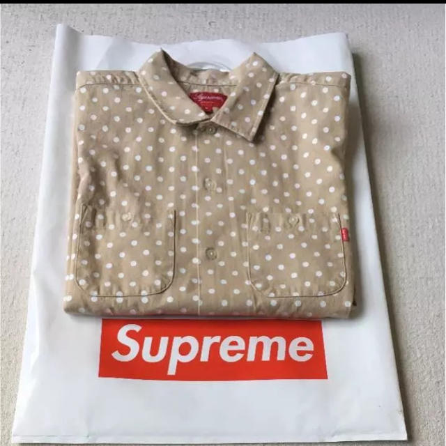 品質保証 値下げ - Supreme supreme shirt denim dot polka シャツ