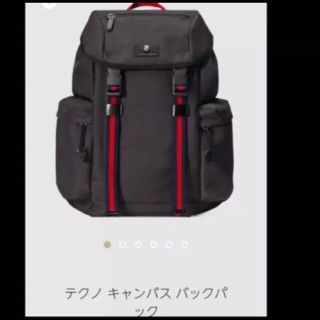 グッチ(Gucci)のGUCCI テクノキャンバスバックパック タイガーミケーレ(その他)