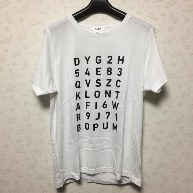 KLON Tシャツ ホワイト Mサイズ メンズのトップス(Tシャツ/カットソー(半袖/袖なし))の商品写真