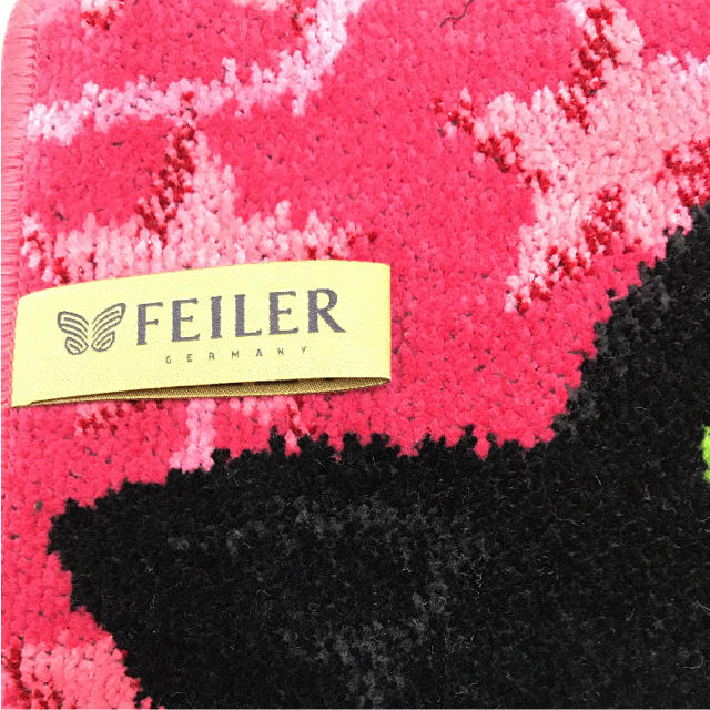 FEILER(フェイラー)のフェイラーハンカチブラックキャット レディースのファッション小物(ハンカチ)の商品写真