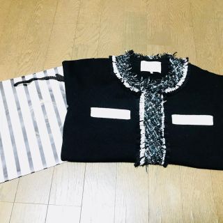 チェスティ(Chesty)のChesty新品バイカラーカーディガン(カーディガン)