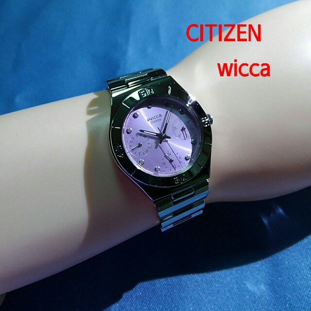 CITIZEN(シチズン)のら　ぴ　す様専用　CITIZEN wicca  レディース レディースのファッション小物(腕時計)の商品写真