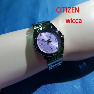 シチズン(CITIZEN)のら　ぴ　す様専用　CITIZEN wicca  レディース(腕時計)