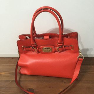 マイケルコース(Michael Kors)のMICHAEL KORS 新品 バック ハンド ショルダー オレンジ 正規品(その他)