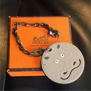 今日だけお値下げ★限定★HERMES  カバ  チェーン キーホルダー★チャーム