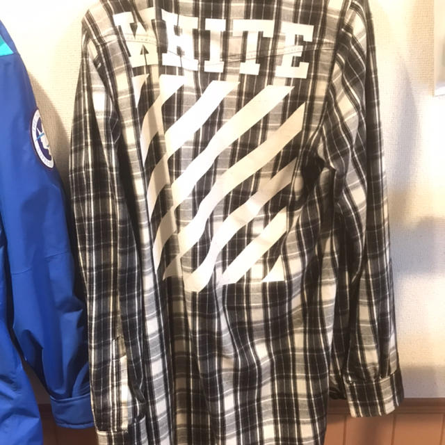 offwhite チェックシャツ