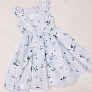 アンクルージュ(Ank Rouge)のほぼ新品 アンクルージュ♡花柄 ワンピース(ひざ丈ワンピース)