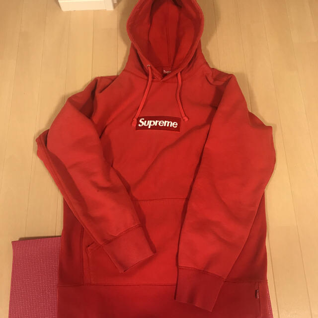 後払い手数料無料】 Supreme - シュプリーム ボックスロゴ パーカー 赤