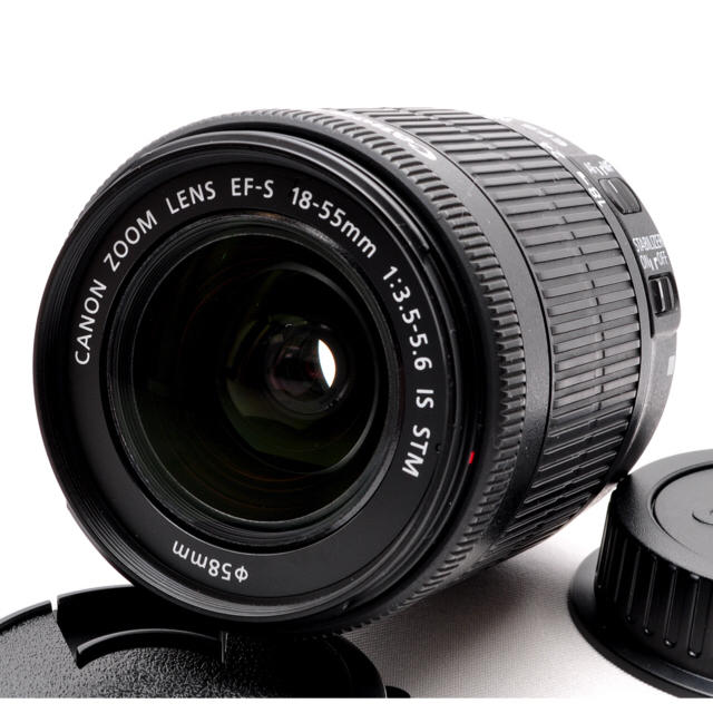 ❤️極上品❤️驚くほど静か☆キャノン EF-S 18-55mm IS STM - レンズ