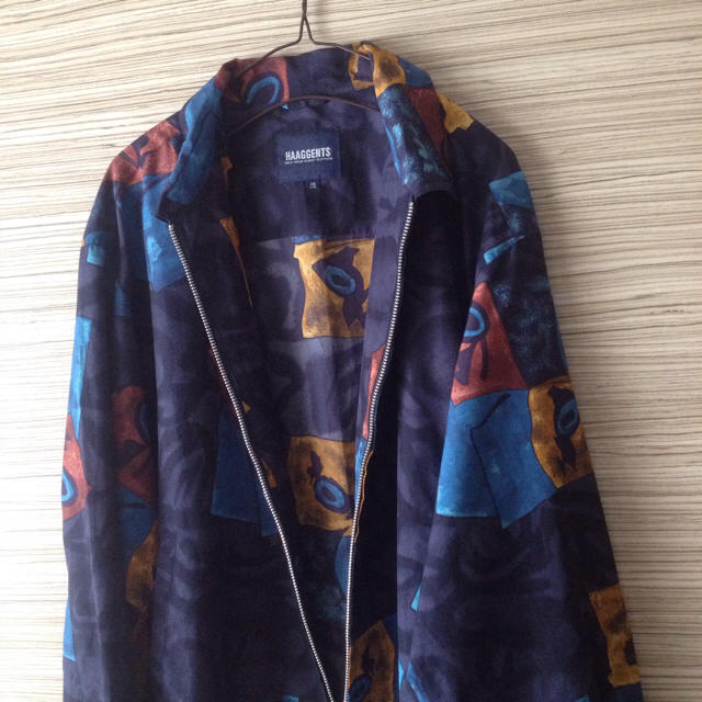 Santa Monica(サンタモニカ)のシャツ風☆総柄のブルゾン  レディースのジャケット/アウター(ブルゾン)の商品写真