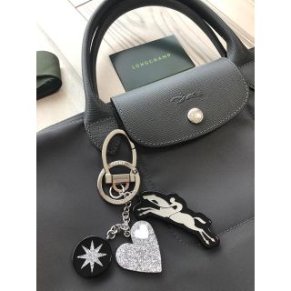 ロンシャン(LONGCHAMP)のロンシャン ♡ ルプリアージュキュイール ♡ キーリング キーホルダー(キーホルダー)