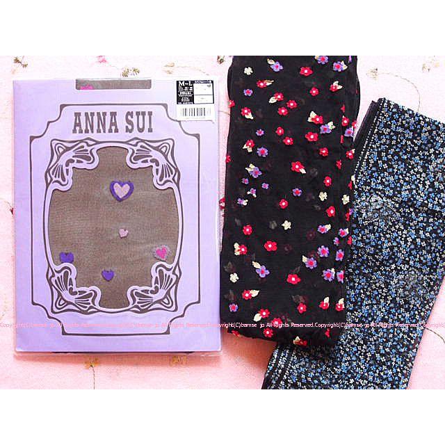 ANNA SUI(アナスイ)のANNA SUI アナスイ キュートなストッキングセット/おまけ付 レディースのレッグウェア(タイツ/ストッキング)の商品写真