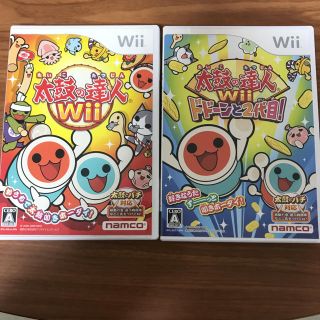 バンダイナムコエンターテインメント(BANDAI NAMCO Entertainment)の太鼓の達人 wii 2枚(家庭用ゲームソフト)