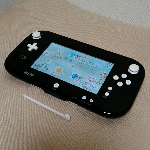 Wii U 任天堂 Wiiu ゲームパッド黒 白ボタン改 正常動作確認済の通販 By 電気系技術屋 S Shop ウィーユーならラクマ