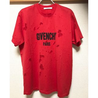 ジバンシィ(GIVENCHY)のGIVENCHY  オーバーサイズ Tシャツ レッド S(Tシャツ/カットソー(半袖/袖なし))