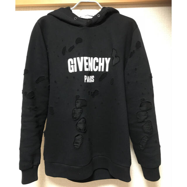 本物保証SALE GIVENCHY - GIVENCHY ジバンシー パーカー デストロイド ...