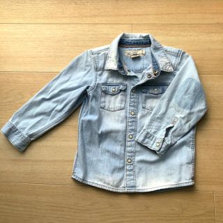 エイチアンドエム(H&M)のボーイズデニムシャツ★美品(ブラウス)