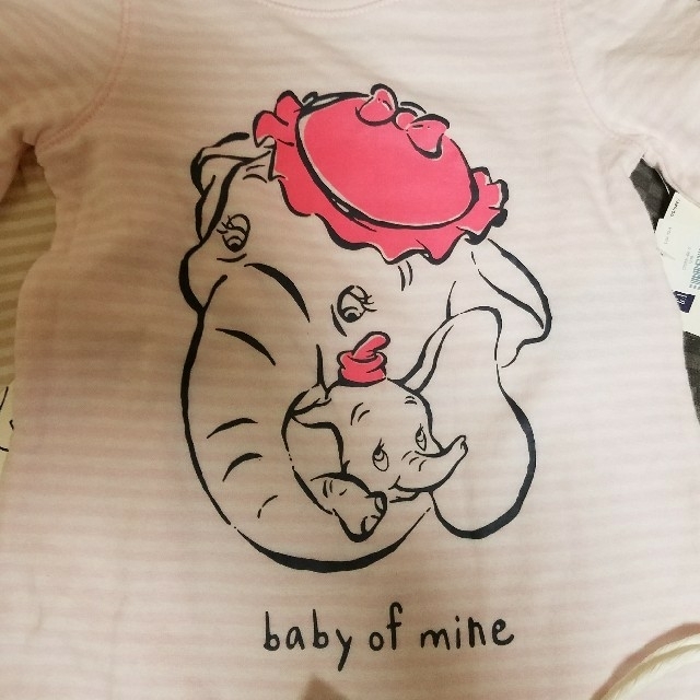 babyGAP(ベビーギャップ)の80 ディズニーコラボ　ロンパース　2枚セット キッズ/ベビー/マタニティのベビー服(~85cm)(カバーオール)の商品写真