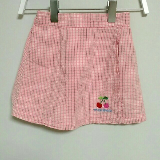 mikihouse(ミキハウス)のミキハウス100㎝スカート キッズ/ベビー/マタニティのキッズ服女の子用(90cm~)(スカート)の商品写真