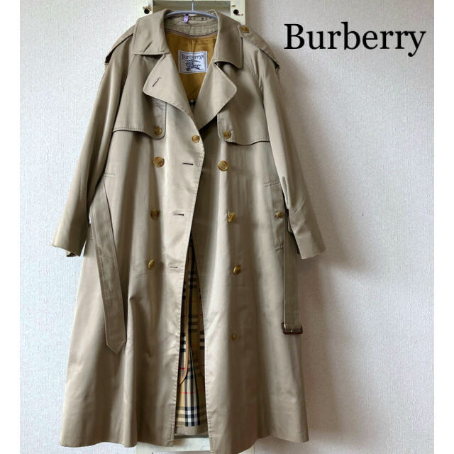 Burberryプローサム白タグ ウールライナー付き！トレンチコート | フリマアプリ ラクマ