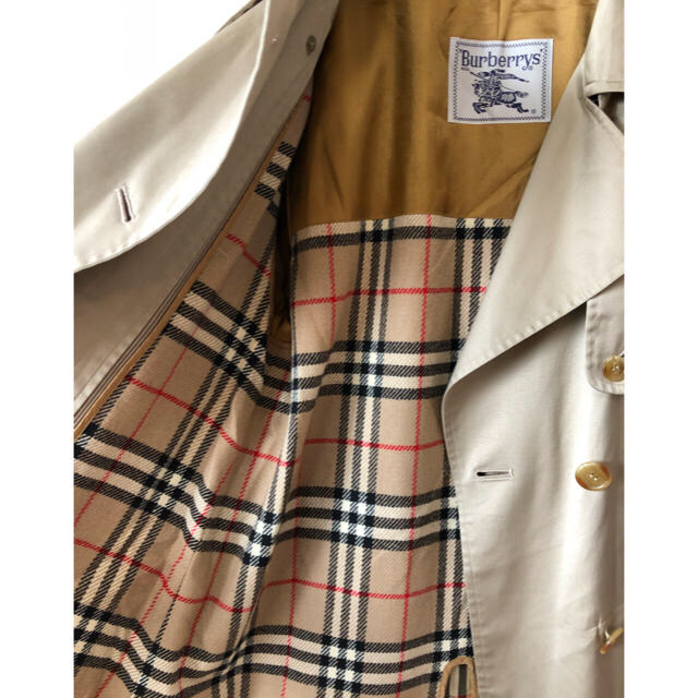 BURBERRY - Burberryプローサム白タグ ウールライナー付き!トレンチ