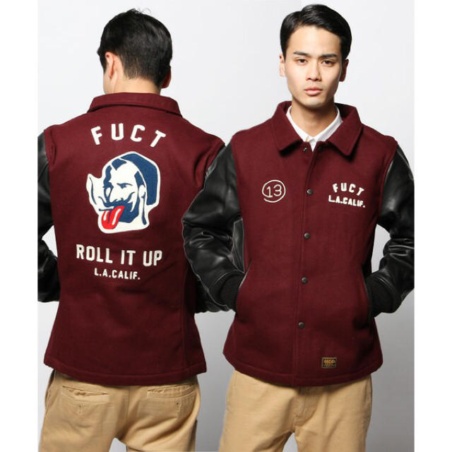 FUCT - FUCT スタジャンの通販 by supぽん's shop|ファクトなら FUCT - FUCT スタジャンの通販 by supぽん's shop|ファクトなら