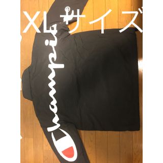 シュプリーム(Supreme)のsupreme champion track jacket black XL(ナイロンジャケット)