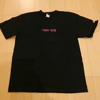 ニューエラー(NEW ERA)のNEWERA  Tシャツ　半袖　ロゴ　ピンク(Tシャツ/カットソー(半袖/袖なし))