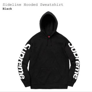 シュプリーム(Supreme)のsupreme sideline hooded sweatshirt(パーカー)