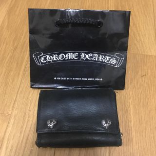 クロムハーツ(Chrome Hearts)の確実正規品 クロムハーツ 3フォールド(折り財布)