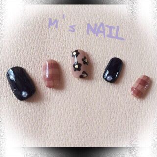 デイジー♡チェックNAIL