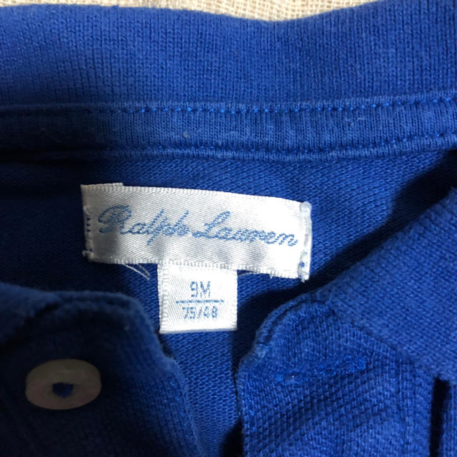 Ralph Lauren(ラルフローレン)のラルフローレン ロンパース 9m キッズ/ベビー/マタニティのベビー服(~85cm)(カバーオール)の商品写真