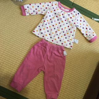 ユニクロ(UNIQLO)の専用！ UNIQLO パジャマ 長袖 フリース ドット(パジャマ)