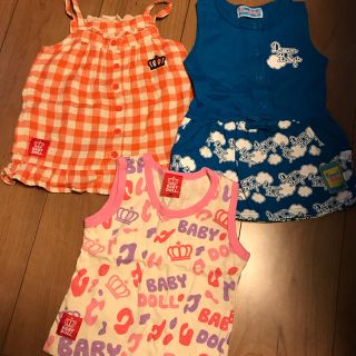 ベビードール(BABYDOLL)の美品 80サイズセット(ワンピース)