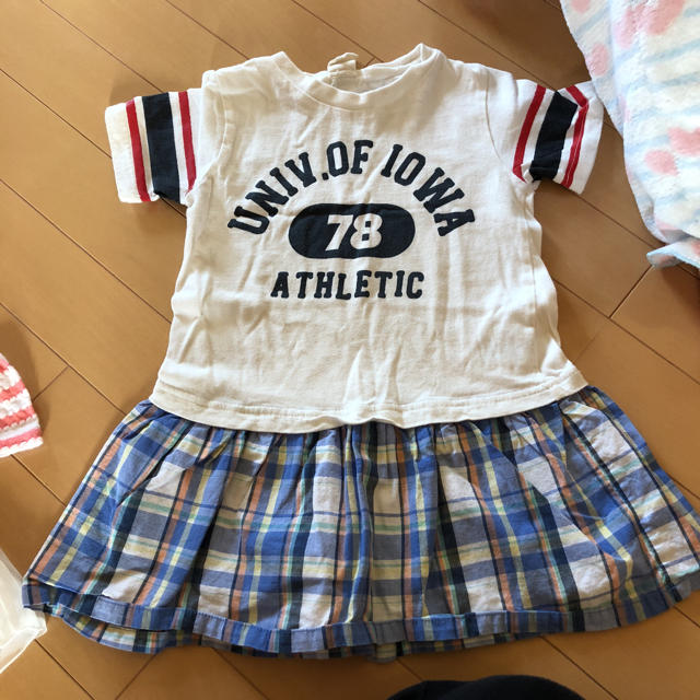 ワンピース2枚セット キッズ/ベビー/マタニティのキッズ服女の子用(90cm~)(ワンピース)の商品写真