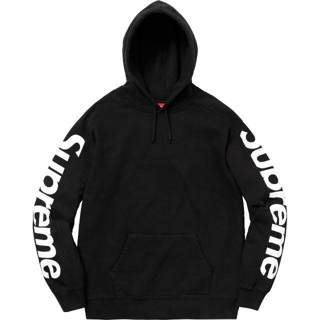 Sideline Hooded Sweatshirt 黒　Ｓサイズ