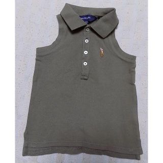 ポロラルフローレン(POLO RALPH LAUREN)のラルフローレン　モカ茶　ノースリーブカットソー100(Tシャツ/カットソー)