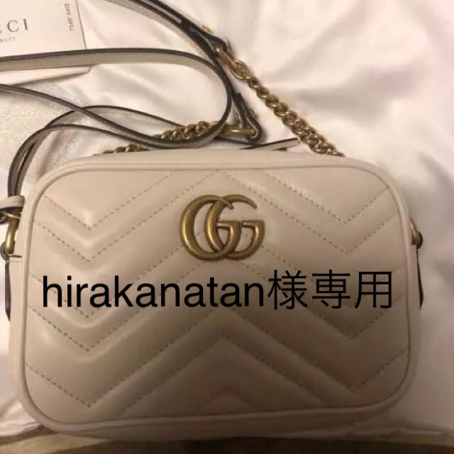 Gucci(グッチ)のGUCCI ggマーモント ミニ 未使用 レディースのバッグ(ショルダーバッグ)の商品写真