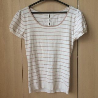 ウィルセレクション(WILLSELECTION)のウィル♡ラメ入りボーダーカットソー(カットソー(半袖/袖なし))