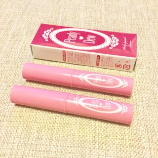 ♡新品未使用♡Pearly❤️Dew唇美人ベイビーリップスティック美容液2本(口紅)