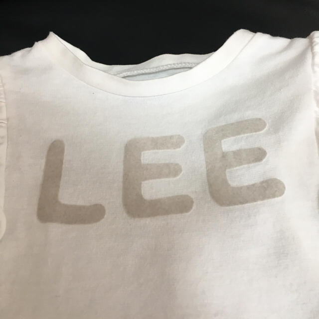 Lee(リー)のLEE × アプレレクール コラボＴシャツ キッズ/ベビー/マタニティのキッズ服女の子用(90cm~)(Tシャツ/カットソー)の商品写真